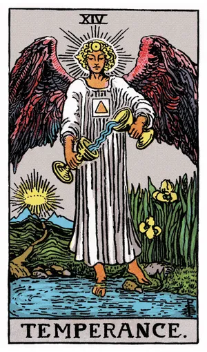 Ý nghĩa lá bài Temperance