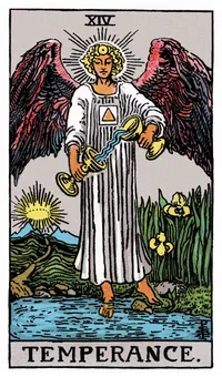 Ý nghĩa lá bài Temperance