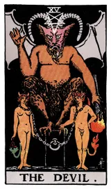 The Devil Tarot card