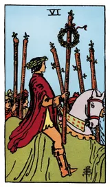 Six of Wands Tarot card