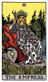 The Empress Tarot card