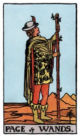 Page of Wands Tarot card