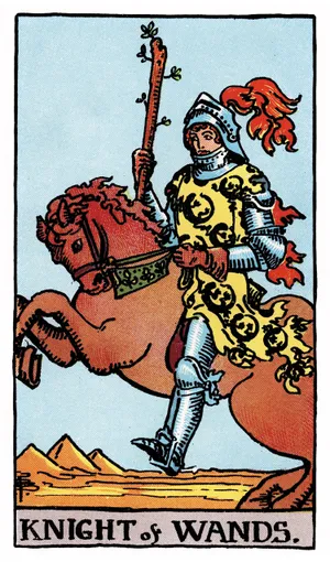 Ý nghĩa lá bài Knight of Wands