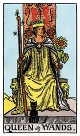 Queen of Wands Tarot card