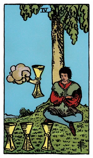Ý nghĩa lá bài Four of Cups