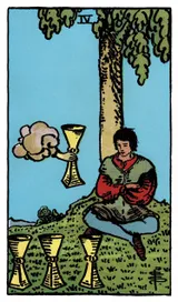 Four of Cups Tarot card