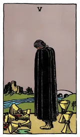 Five of Cups Tarot card