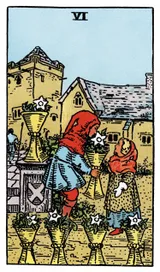 Six of Cups Tarot card