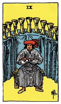 Ý nghĩa lá bài Nine of Cups