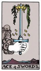 Ace of Swords Tarot card