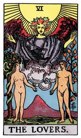 The Lovers Tarot card