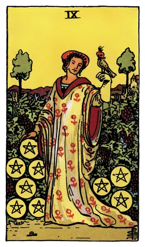 Ý nghĩa lá bài Nine of Pentacles