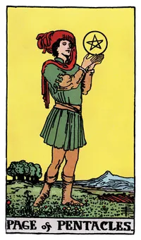 Ý nghĩa lá bài Page of Pentacles