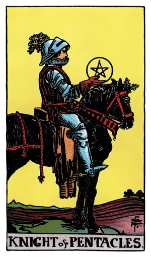 Ý nghĩa lá bài Knight of Pentacles