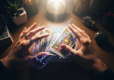 Hướng dẫn cách tráo bài Tarot đúng cách để kết nối năng lượng