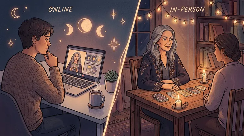 Khi nào nên xem tarot online, khi nào nên gặp reader trực tiếp?