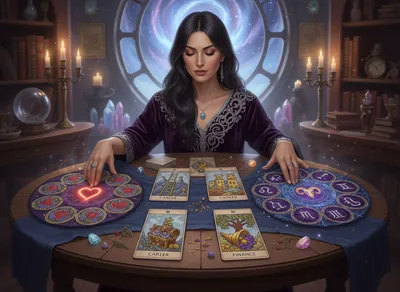 Các Trải Bài Tarot Chuyên Sâu (Tình Yêu, Sự Nghiệp, Tài Chính 12 Cung Hoàng Đạo)